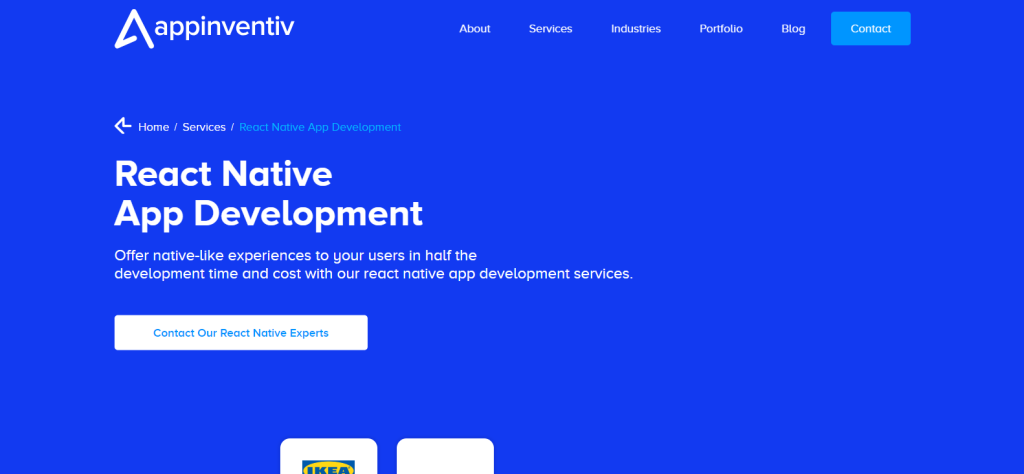 Appinventiv react native