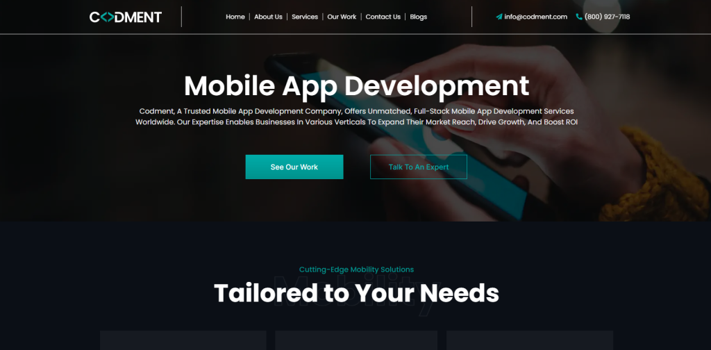 codment react native
