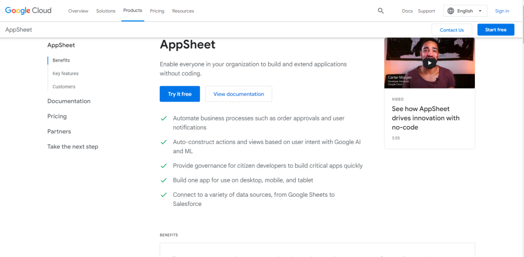 Google App Maker